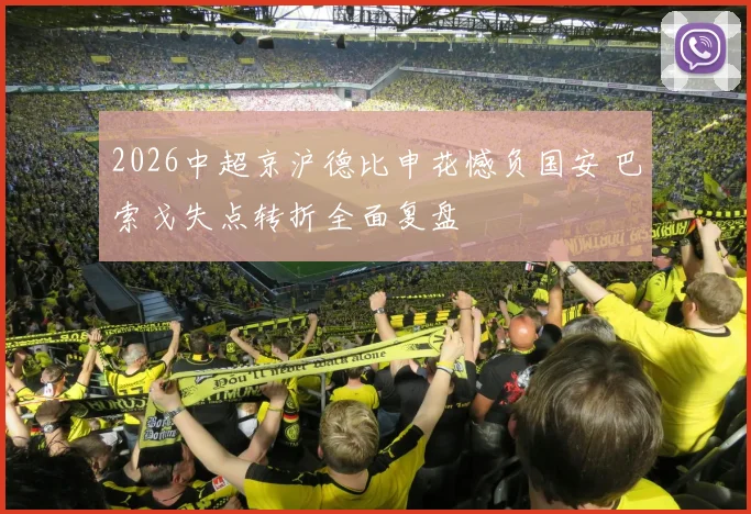 2026中超京沪德比申花憾负国安 巴索戈失点转折全面复盘